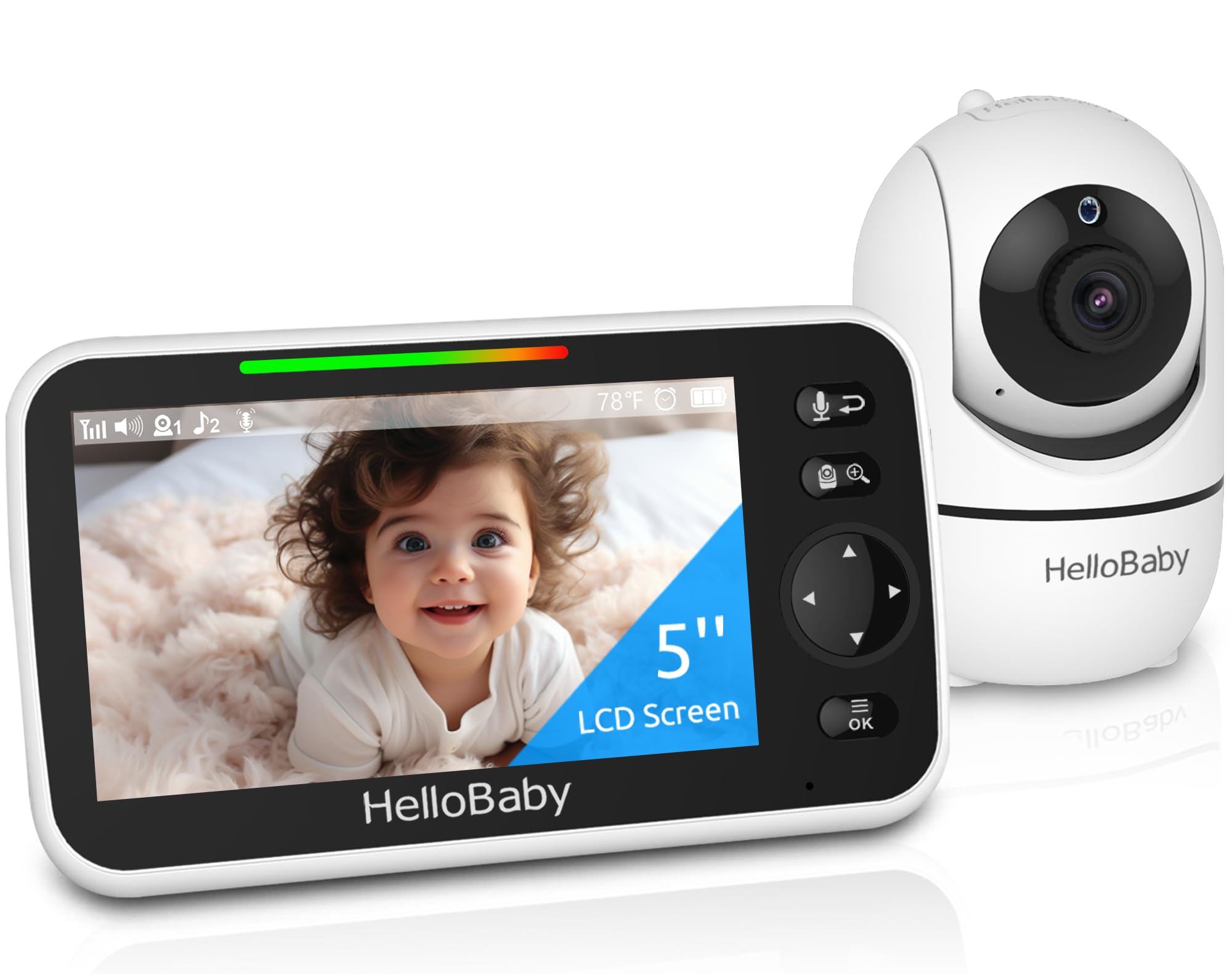 HelloBaby No WiFi Baby Monitor