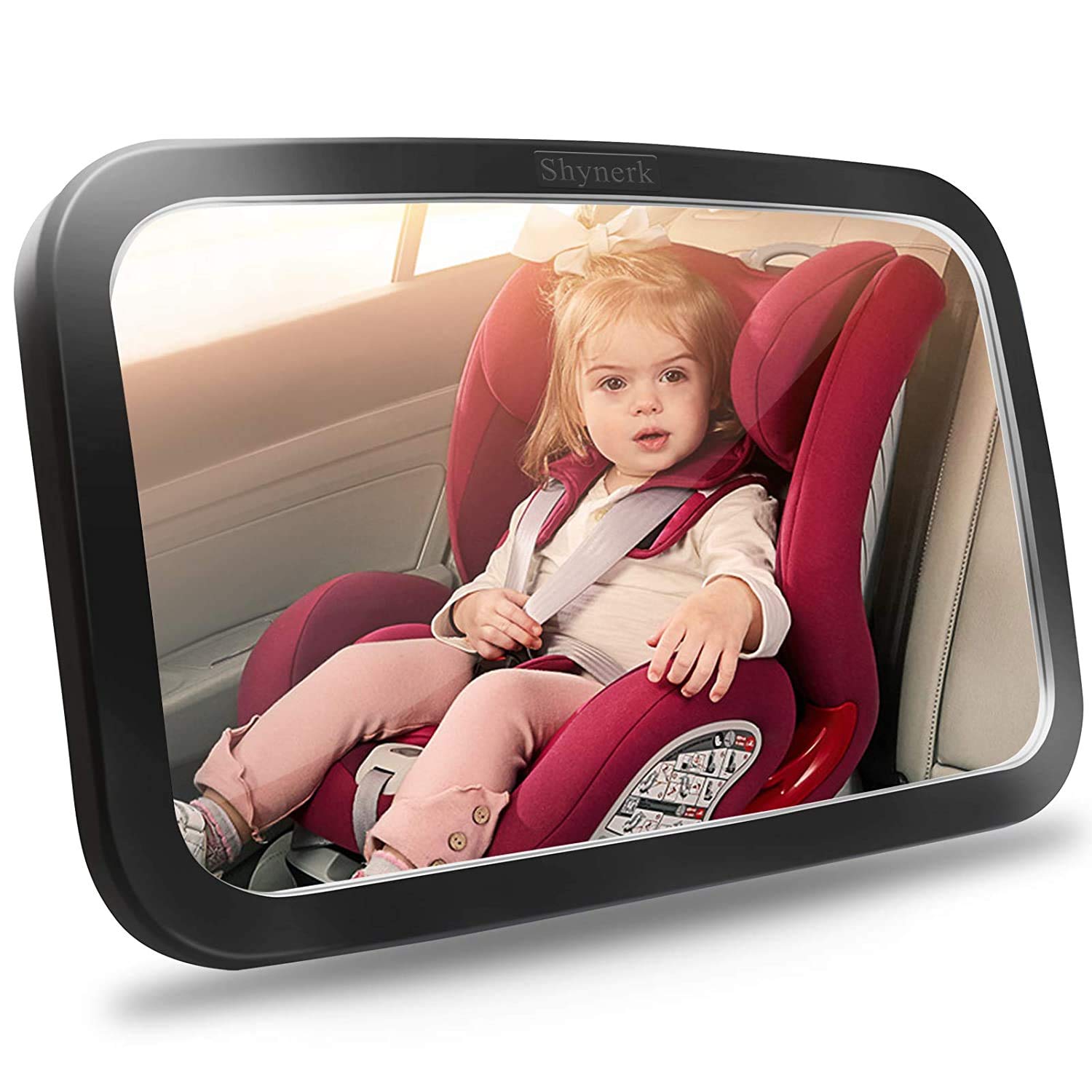 Shynerk baby car mirror mounted on headrest