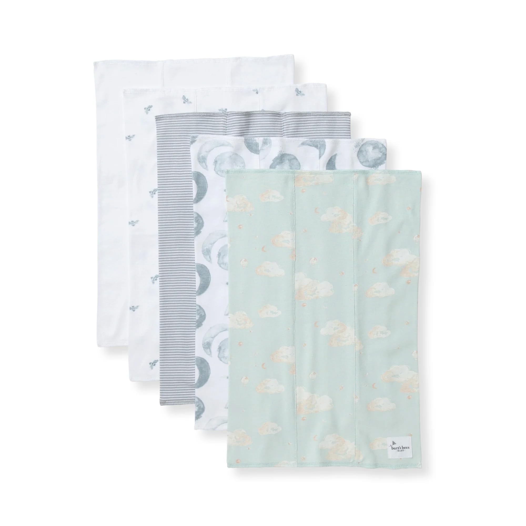 Burt's Bees Baby organic cotton burp cloths