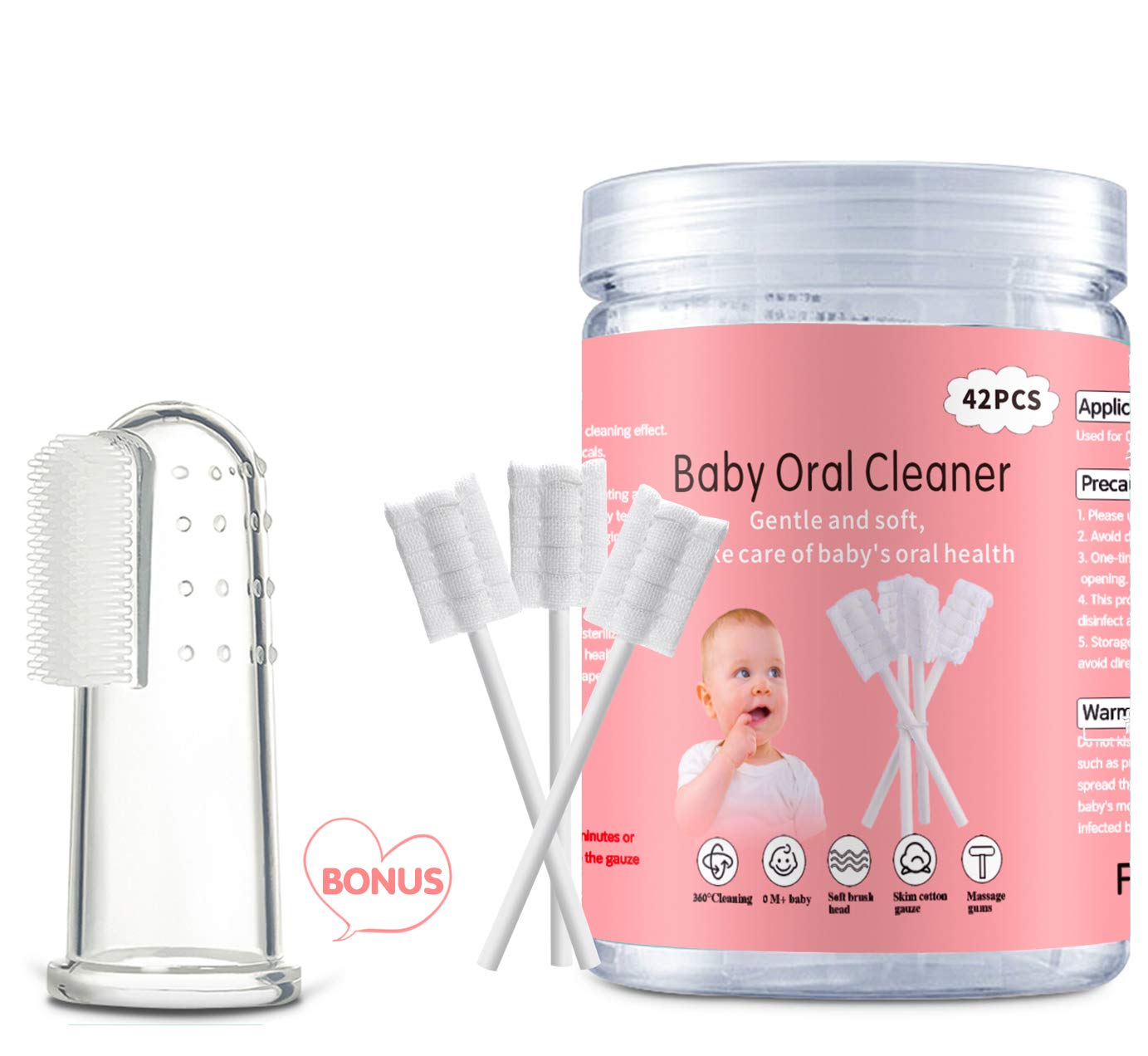 EASICUTI Baby Tongue Cleaner