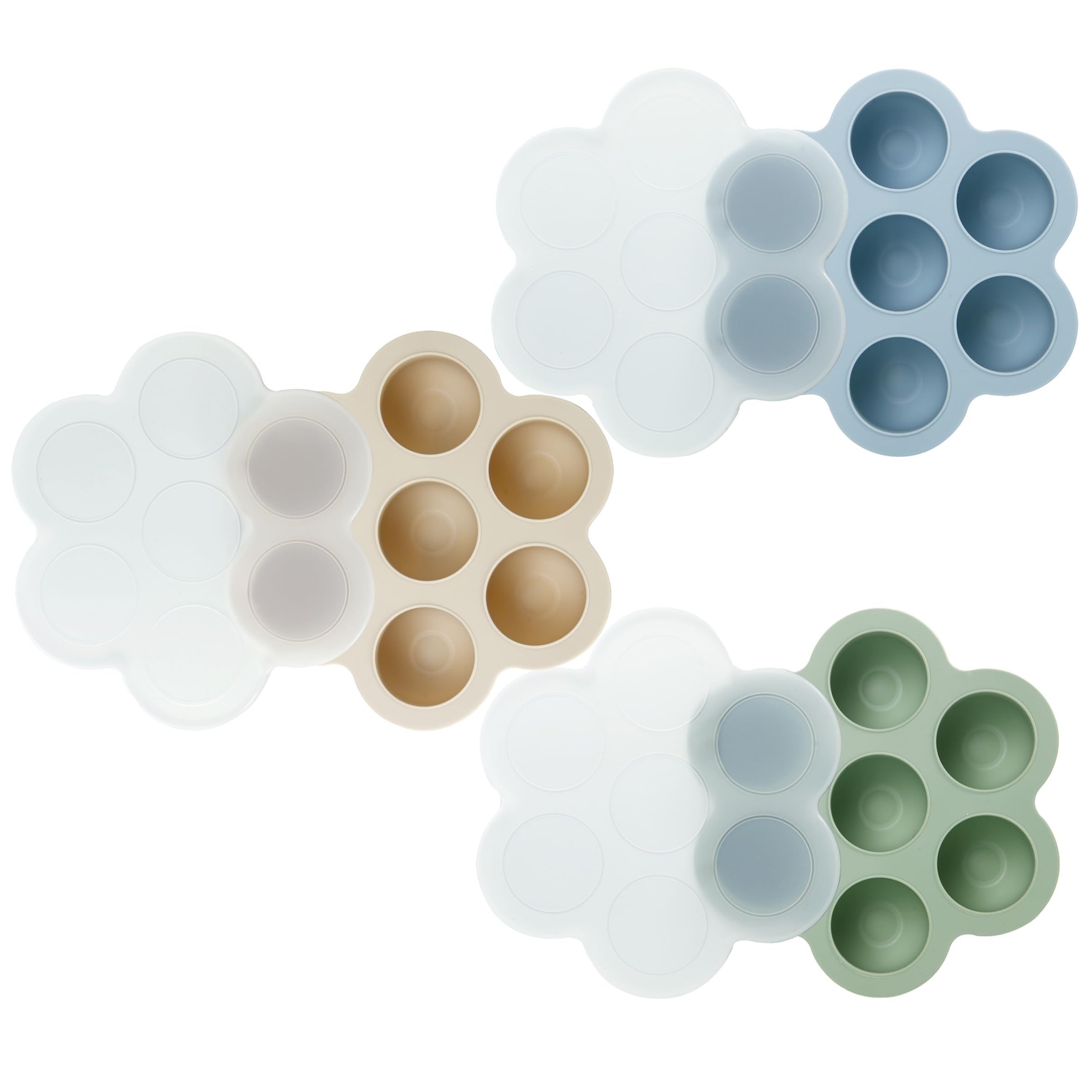 PandaEar silicone baby food freezer trays