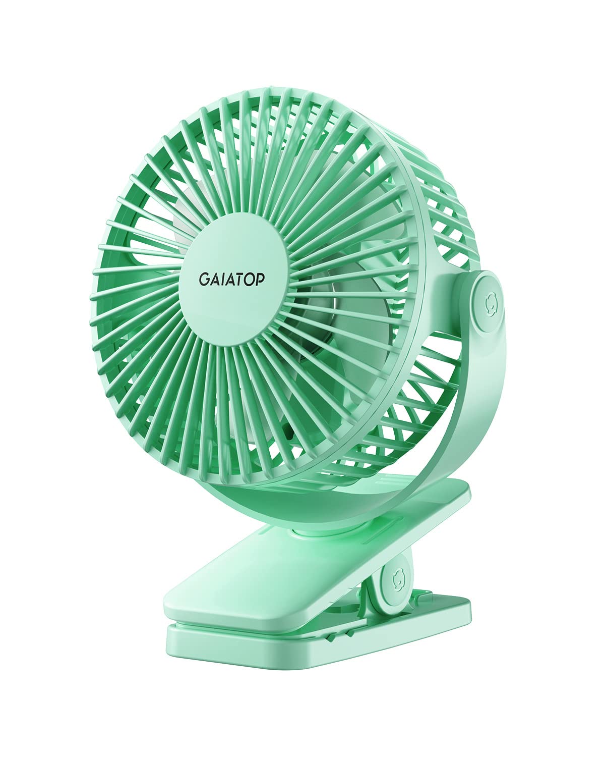 Gaiatop clip-on fan in green