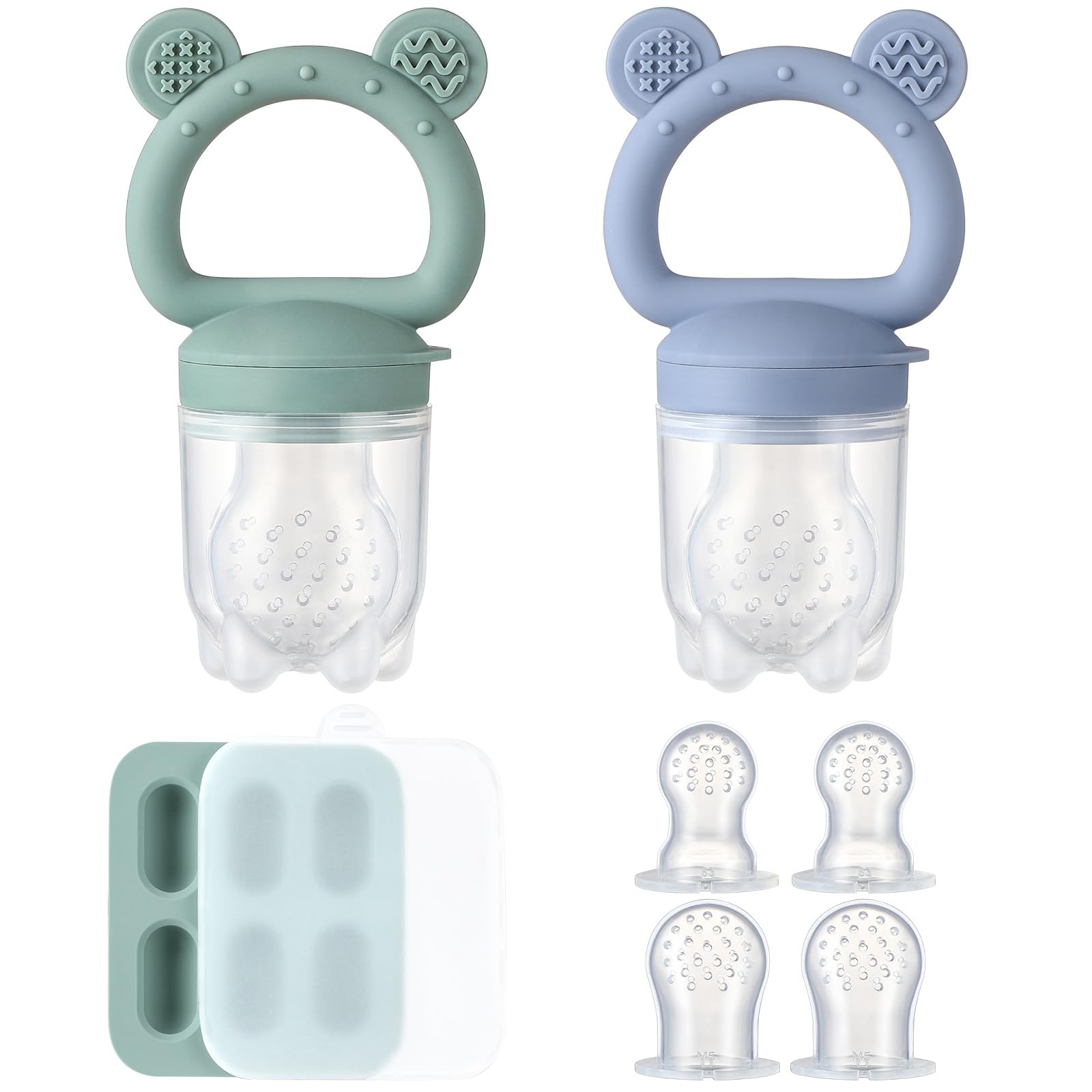 POIKSHARK Silicone Baby Fruit Feeder