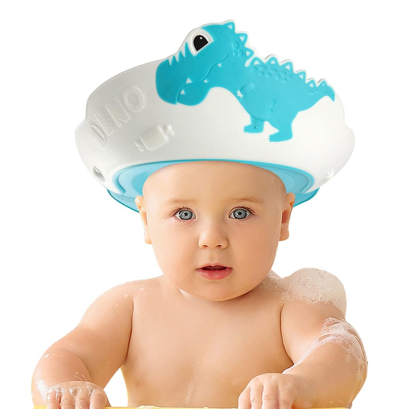 Adjustable baby bath visor for toddlers