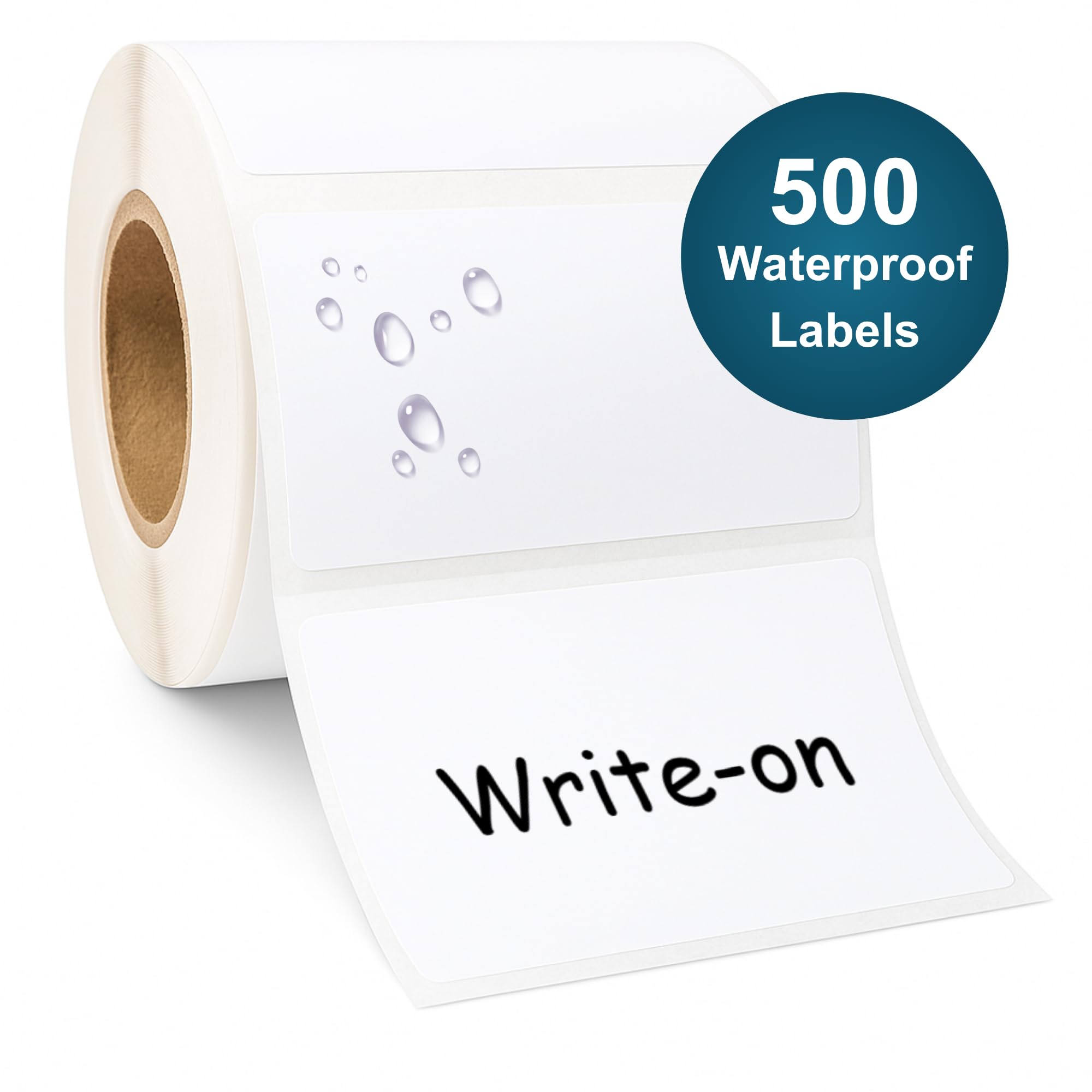 Mermed waterproof polypropylene bottle labels
