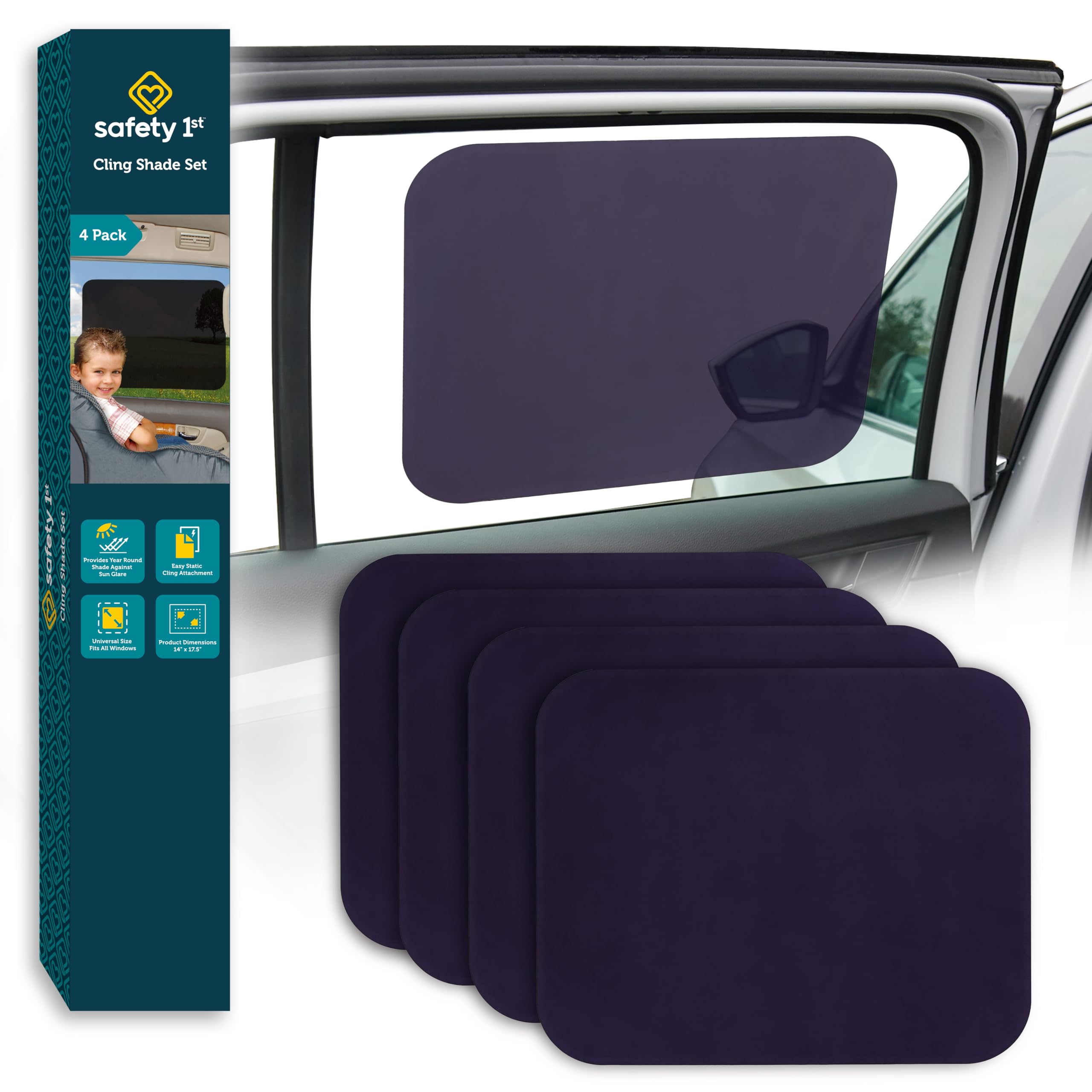 Safety 1st static cling car window shades