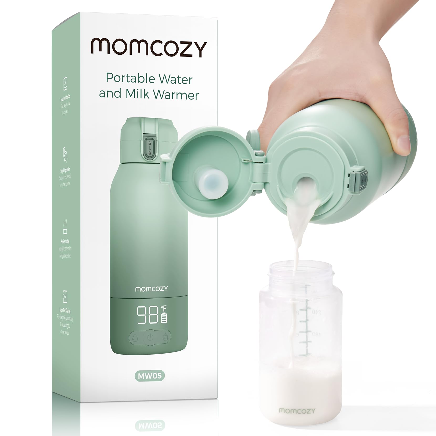 Momcozy portable bottle warmer