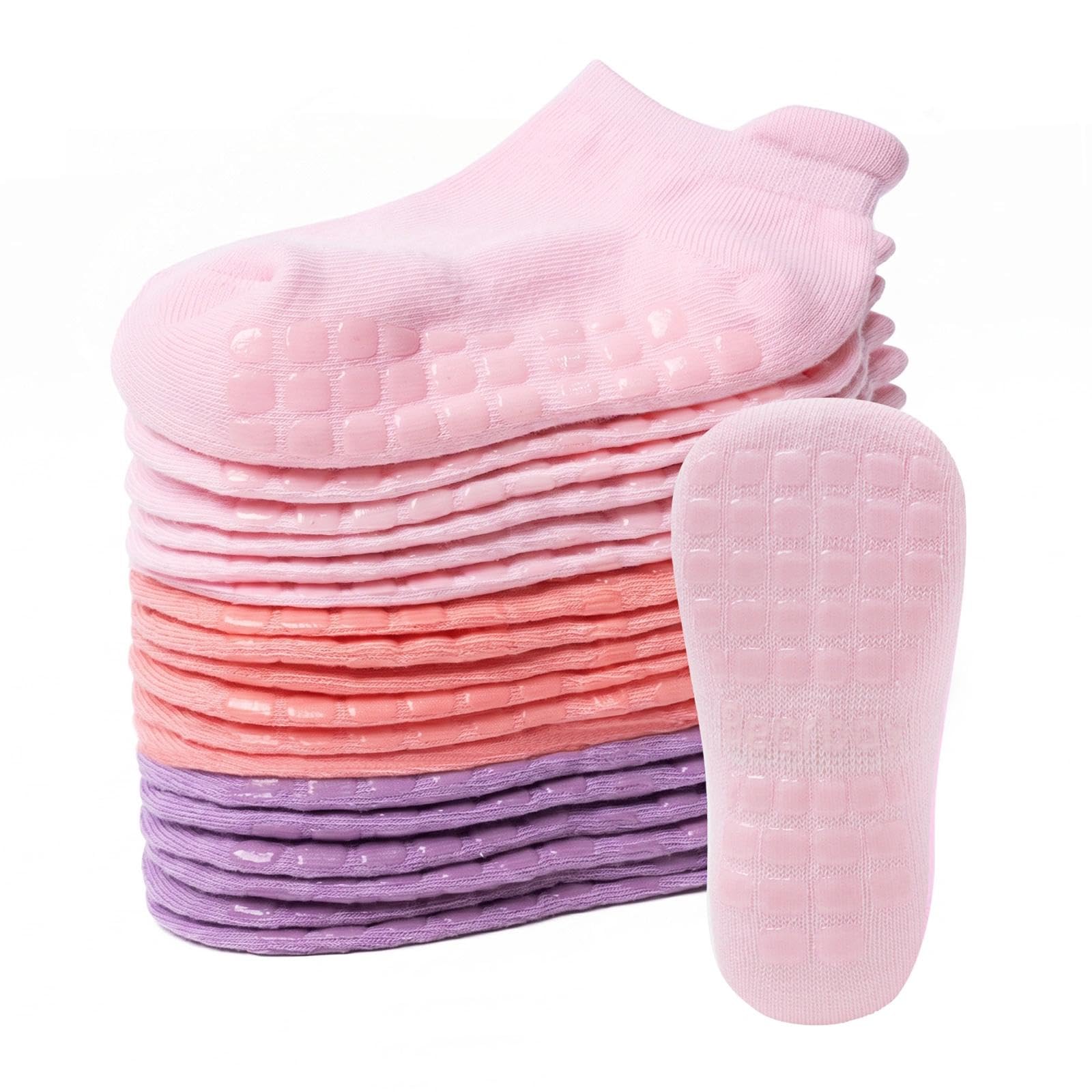Bearbay baby grip socks with non-slip grippers