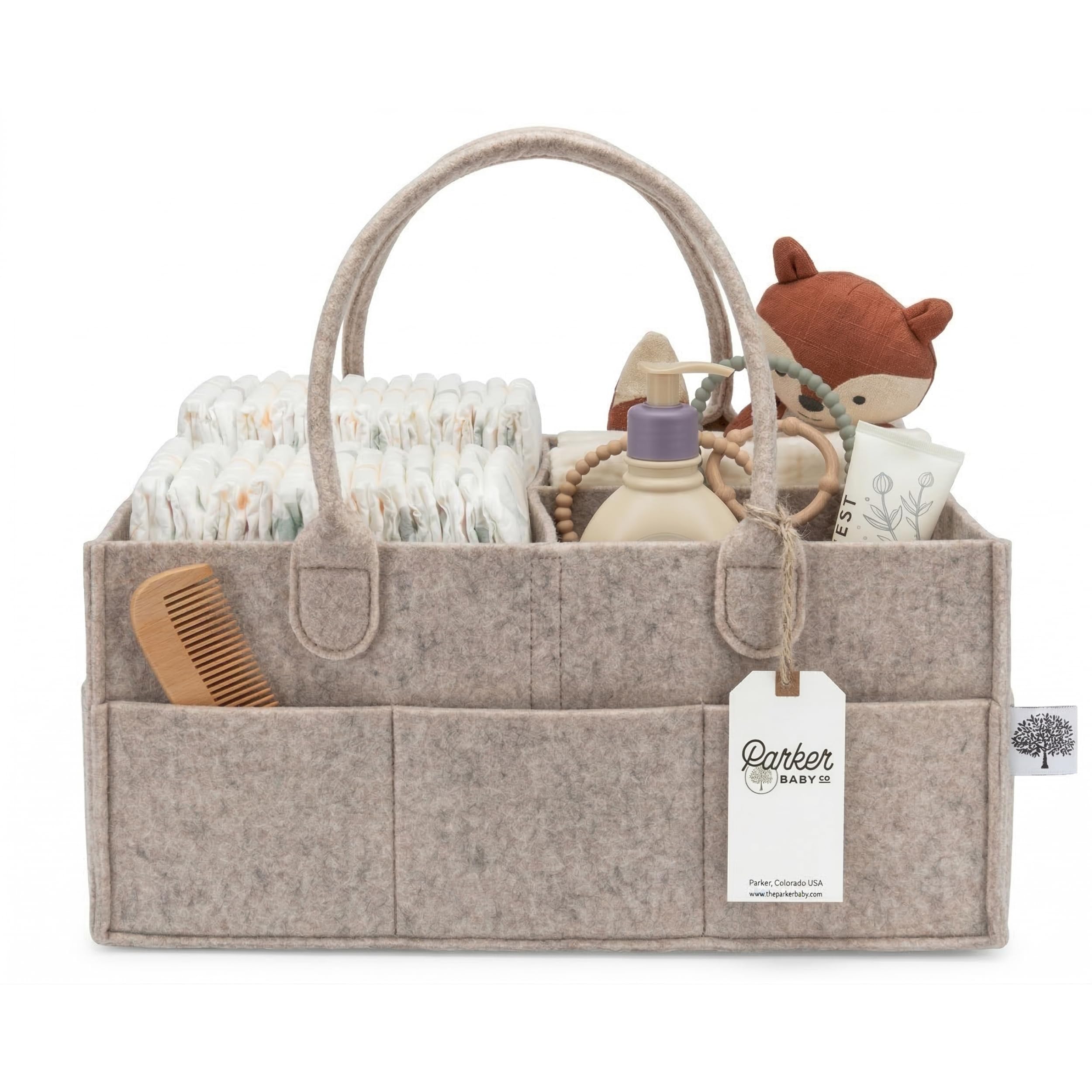 Parker Baby Co. Diaper Caddy